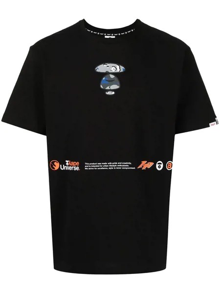 AAPE BY *A BATHING APE® футболка с логотипом