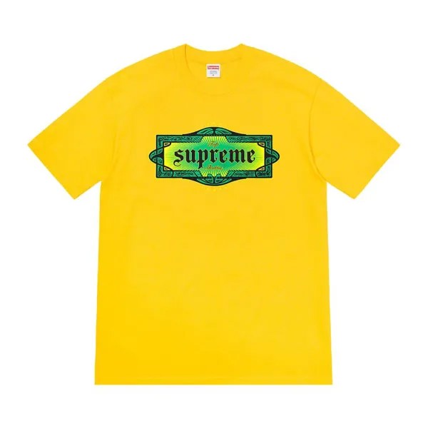 Футболка Supreme Top Shotta Tee, желтый