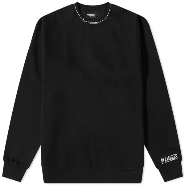 Толстовка Pleasures Cut-Here Crew Sweat