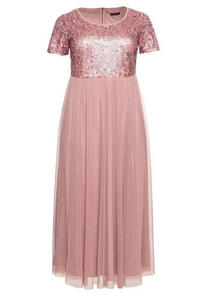 Вечернее платье Sheego, темно-розовый