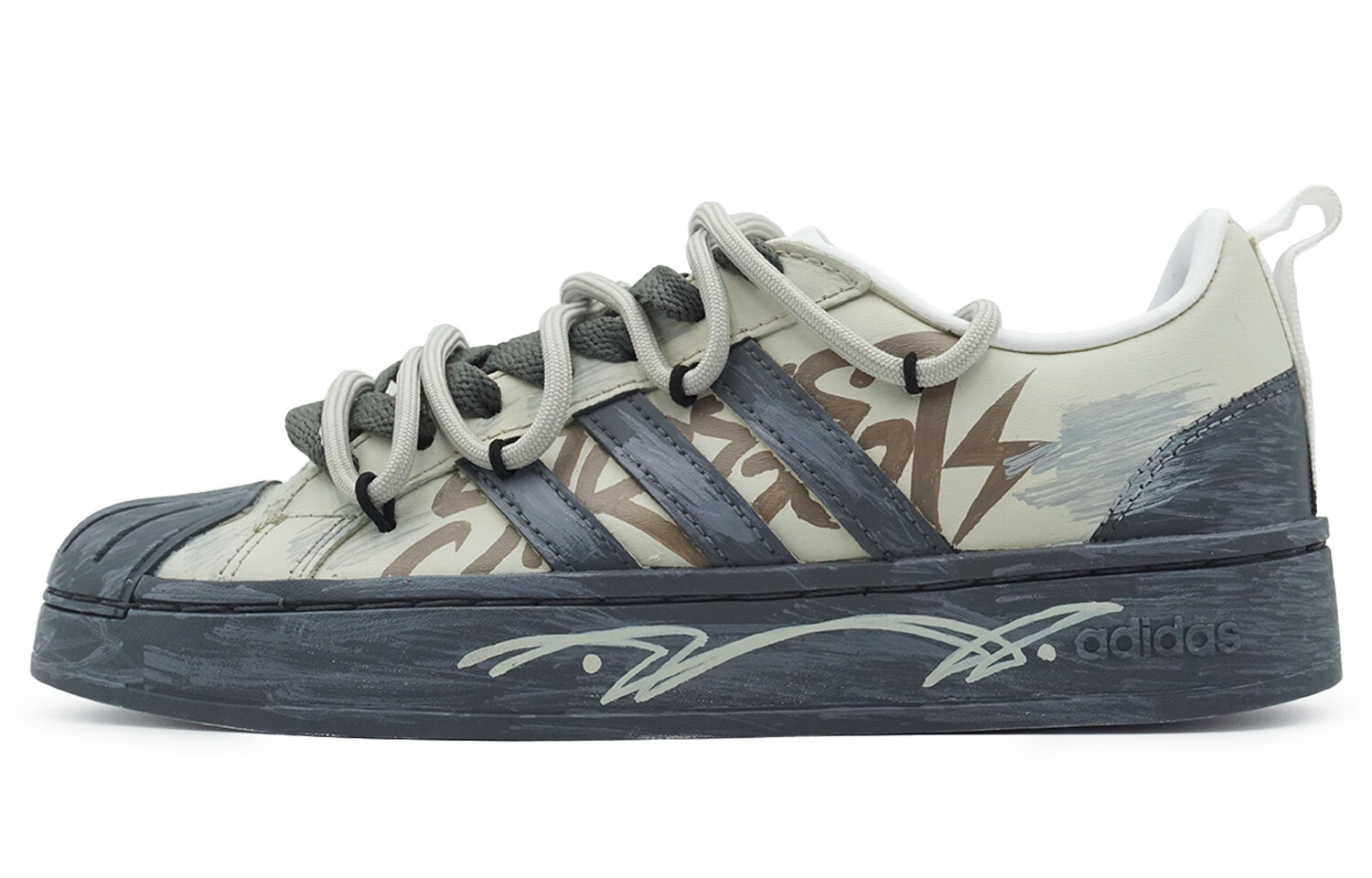 Кроссовки adidas neo Streetcheck Skateboarding Shoes Women's Low-top Green/gray, хаки