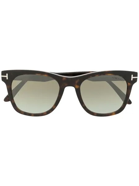 TOM FORD Eyewear солнцезащитные очки Brooklyn в квадратной оправе