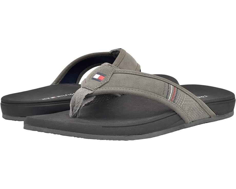 Сандалии Tommy Hilfiger Serio, цвет Grey/Black Multi