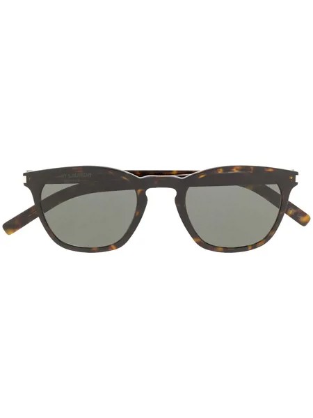 Saint Laurent Eyewear солнцезащитные очки в квадратной оправе