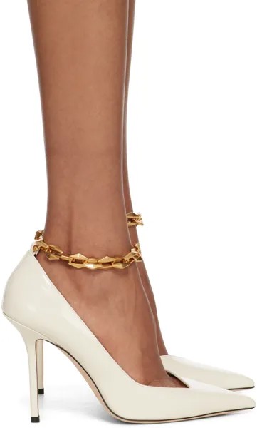 Туфли Off-White Diamond Talura 100 Jimmy Choo