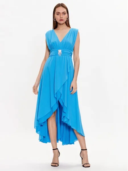 Коктейльное платье стандартного кроя Vicolo, синий