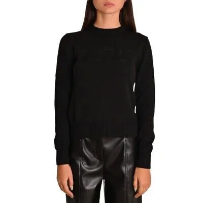 Женский пуловер GAELLE Paris GBDP14349 Свитер из джерси черного цвета с логотипом I2022