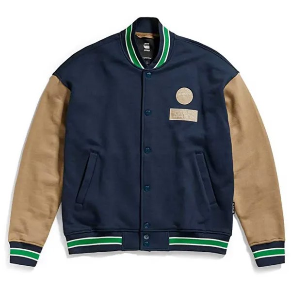 Толстовка G-Star Bomber Loose Fit, зеленый