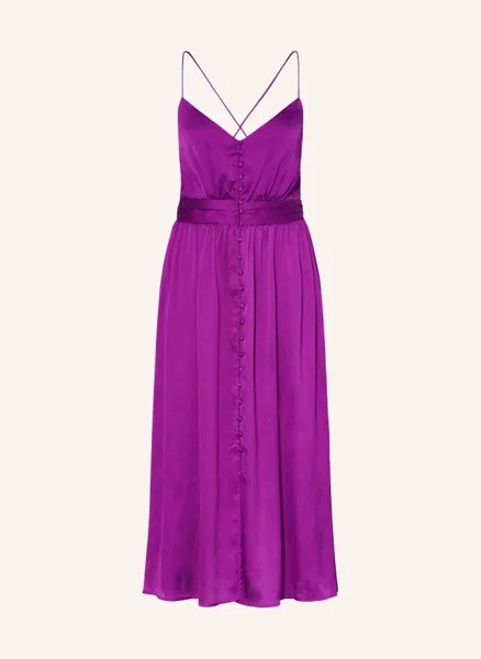 Атласное платье crest Suncoo, фиолетовый