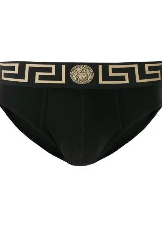 Versace трусы-брифы с логотипом Medusa