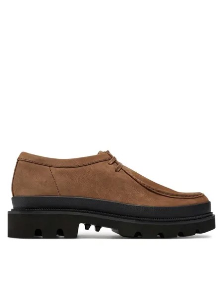 Полуботинки Badell Seam Clarks, коричневый