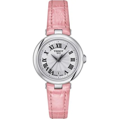 Наручные часы TISSOT, розовый, серебряный