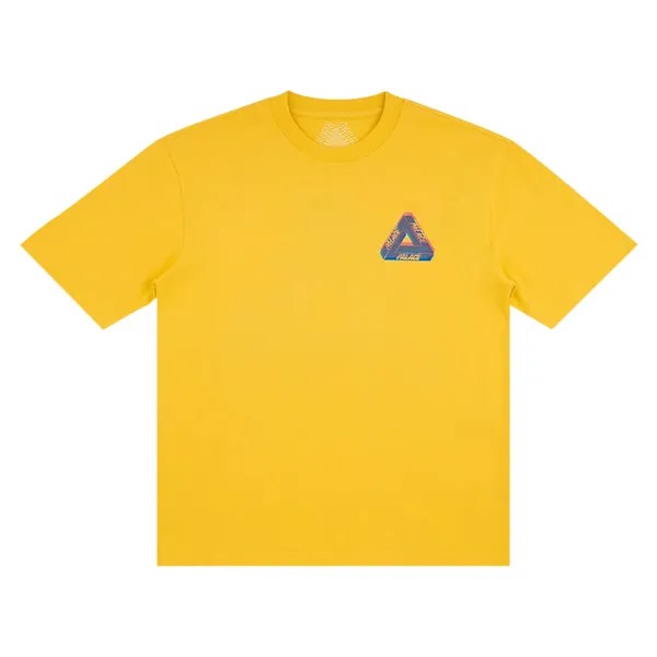Футболка Palace Tri-Ferg Color Blur, Бледно-желтый