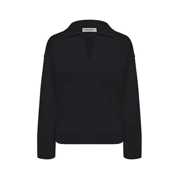 Кашемировый пуловер-поло Gran Sasso