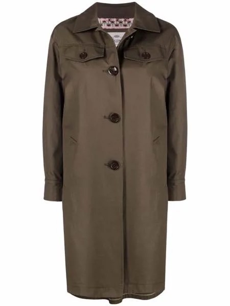 Herno button-up cotton coat