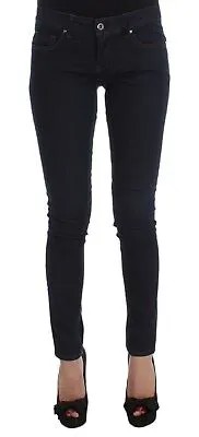 Джинсовые брюки CoSTUME NATIONAL CNC синего цвета, приталенный крой из смеси хлопка s. W26 Рекомендуемая розничная цена 280 долларов США.