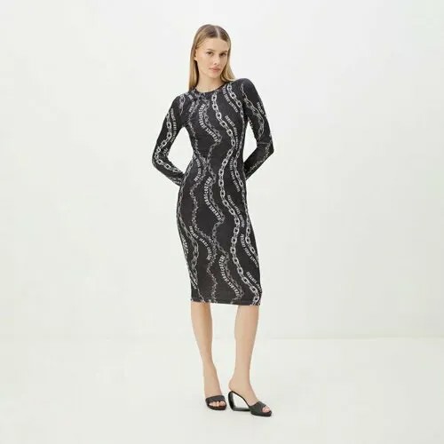 Платье Versace Jeans Couture, размер 42, черный