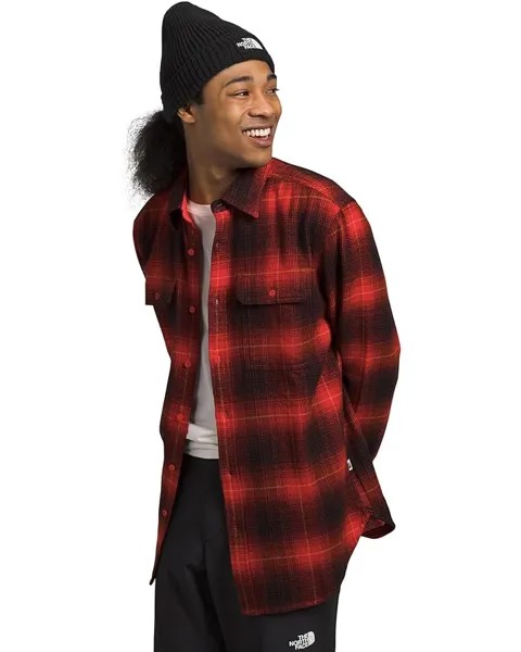 Рубашка The North Face Arroyo Flannel, цвет Fiery Red Medium Half Dome Shadow Plaid