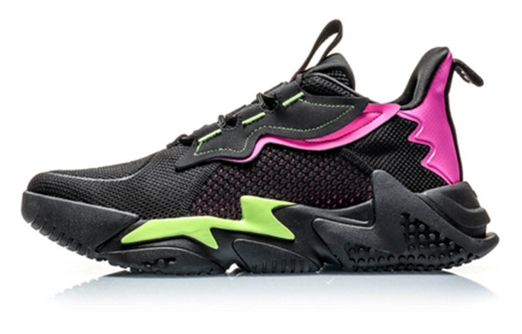 LINING CF Lifestyle Shoes Men Low-top Black/Purple