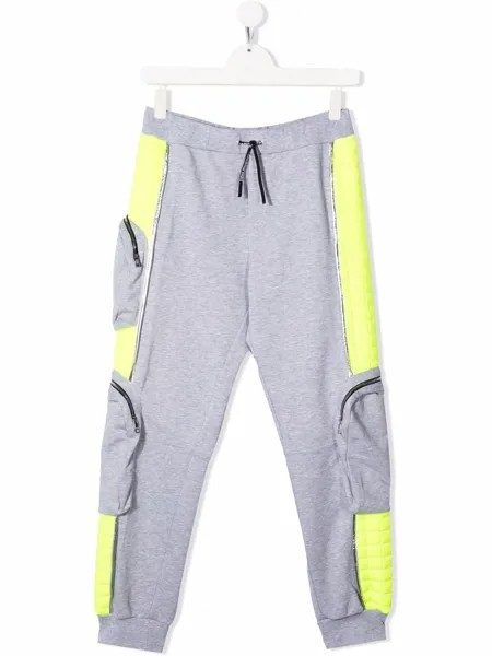 Balmain Kids спортивные брюки со вставками