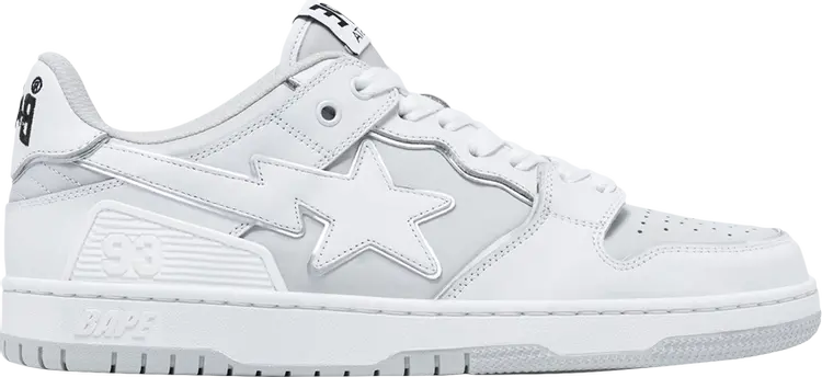 Кроссовки Wmns Sk8 Sta #3 L 'White Silver', белый