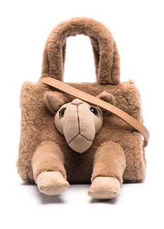 Doublet фактурная мини-сумка Camel 3D
