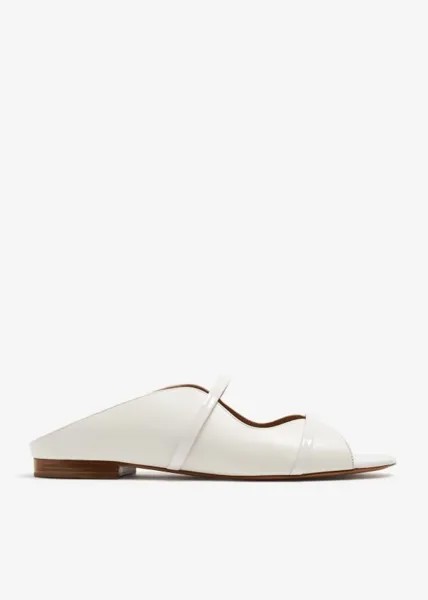 Мюли Malone Souliers Norah Flat, белый