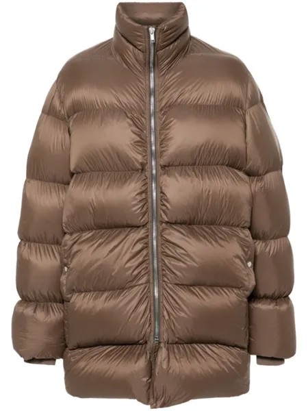 Rick Owens пальто Turtle, коричневый