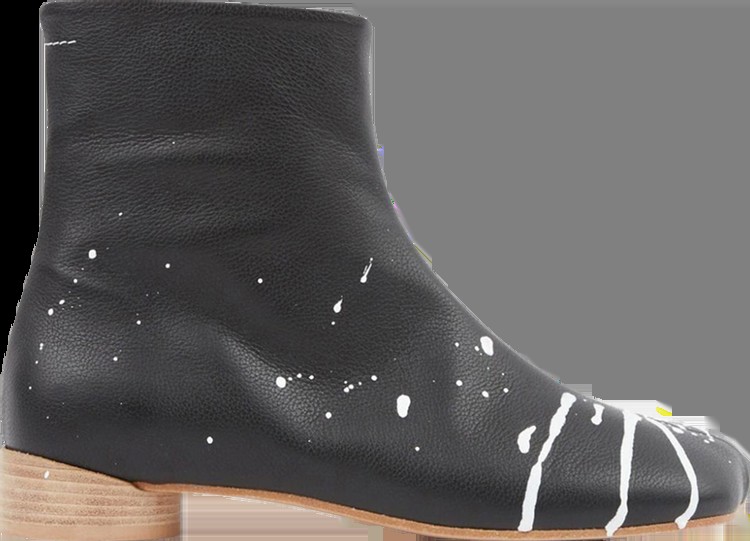 Кроссовки MM6 Maison Margiela Anatomic Ankle Boot 'Black Bright White', черный