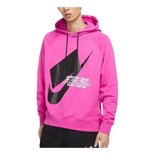 Толстовка Nike AS Men's Nike Sportswear Nike Sportswear PO SB Skateboard ACTIVE FUCHSIA, красный