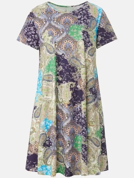 Платье из джерси, хлопок Green Cotton, бежевый