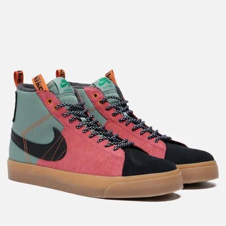 Мужские кроссовки Nike SB Zoom Blazer Mid PRM Acclimate Pack, цвет розовый, размер 42 EU