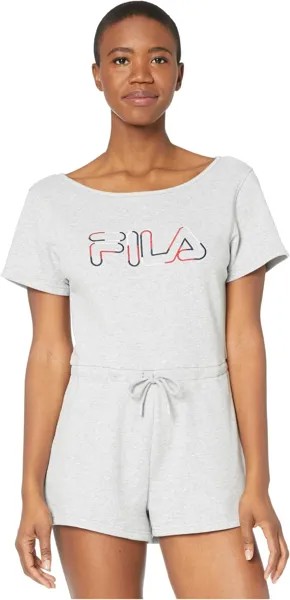 Комбинезон Fila Delaney Romper, цвет Light Grey Marl