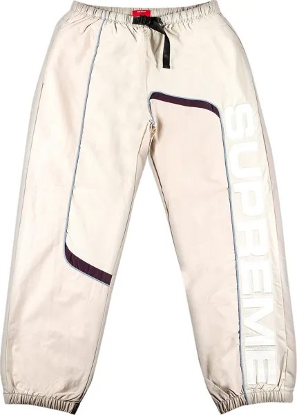 Брюки Supreme S Paneled Belted Track Pant Dusty Pink, розовый