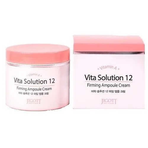 Jigott Vita Solution 12 Firming Ampoule Cream Омолаживающий ампульный крем для лица, 100 мл