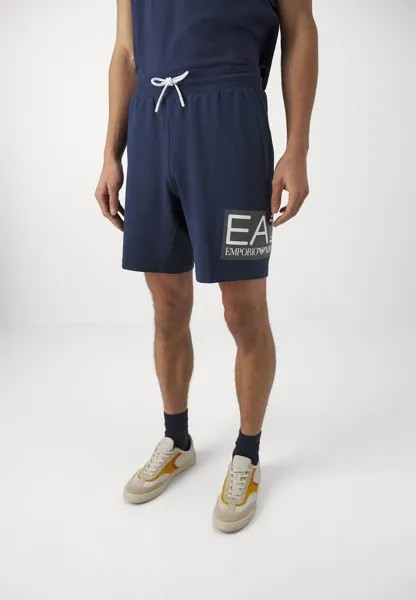 Спортивные брюки EA7 Emporio Armani, темно-синие