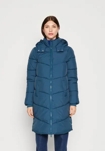 Зимнее пальто PCJAMILLA LONG PUFFER Pieces, отражающий пруд