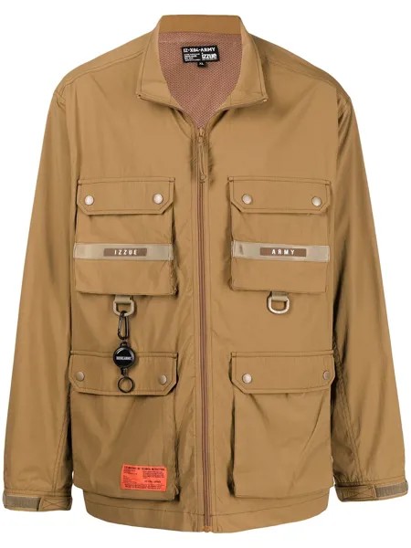 Izzue куртка-рубашка с карманами