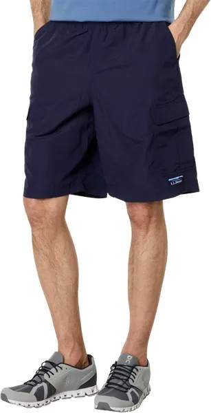 Спортивные шорты-карго Supplex 10 дюймов L.L.Bean, темно-синий