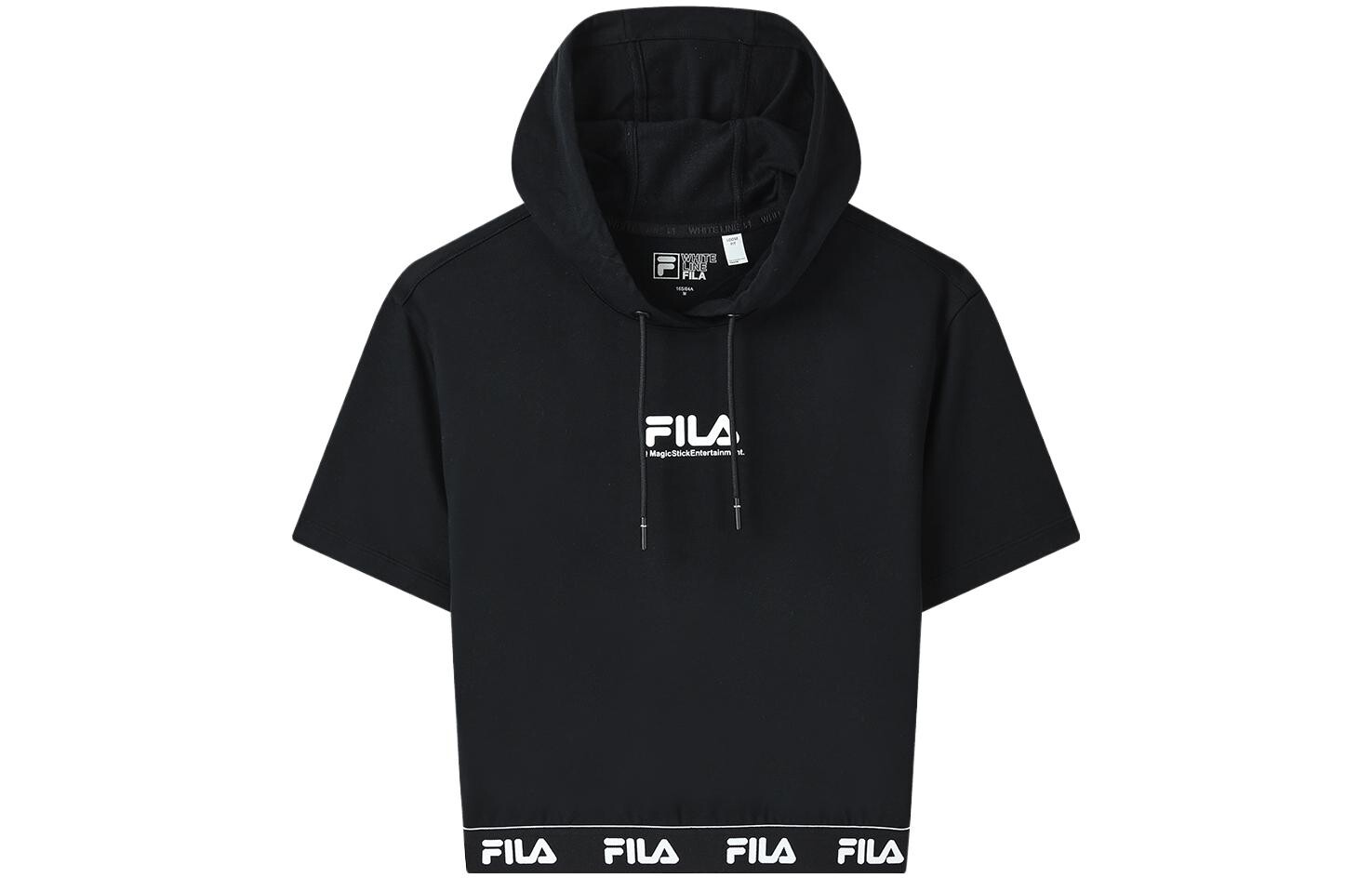ФИЛА Женская футболка FILA, цвет Black