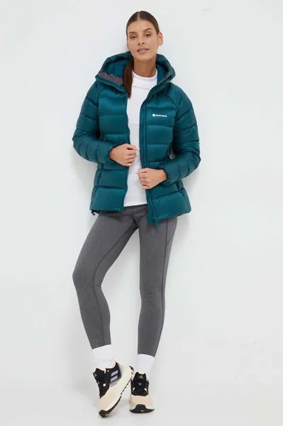 Пуховая спортивная куртка Anti-Freeze XT Montane, зеленый