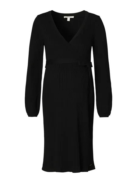 Вязанное платье Esprit, черный