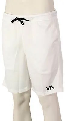 Спортивные шорты RVCA VA Mesh — белые/черные — новинка