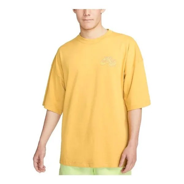 Футболка Nike Just Do It Brandriffs T-Shirt 'Yellow', желтый