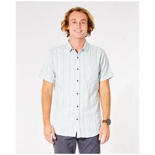 Рубашка Rip Curl LENNON S/S SHIRT, Пол Мужской, цвет 4656 VINTAGE BLUE, размер L