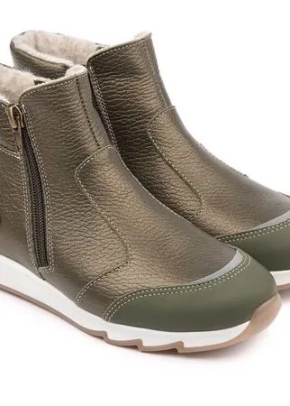 Ботинки Tapiboo, размер 28, зеленый, хаки
