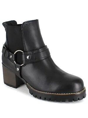 ARTISAN Женские черные байкерские ботинки с круглым кольцом Yolanda Leather Boots 7 M