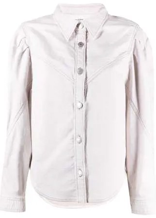 Isabel Marant Étoile джинсовая рубашка строгого кроя