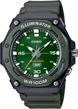 Японские наручные  мужские часы Casio MW-620H-3A. Коллекция Analog