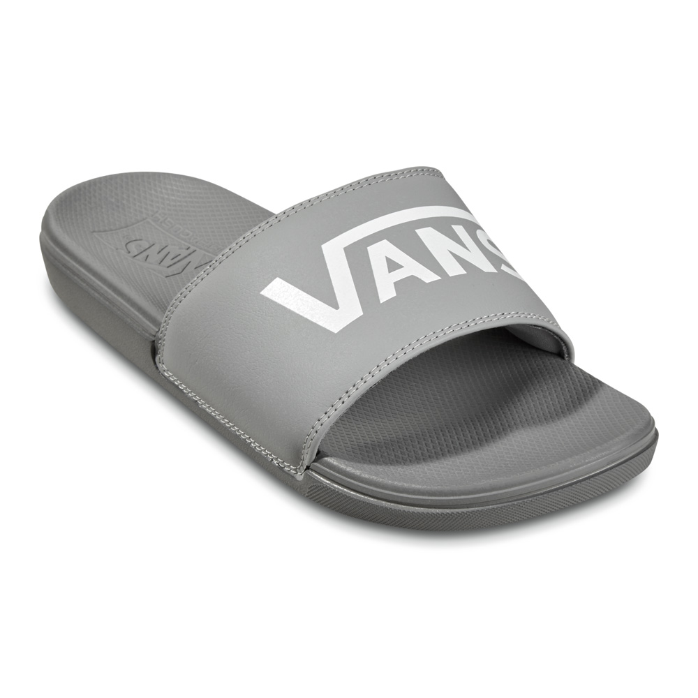 Шлепанцы мужские Vans MN LA COSTA SLIDE-ON (VANS) DRIZZLE/ серые 11 UK